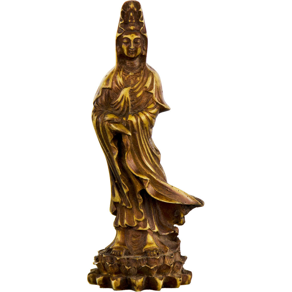 QUAN YIN STANDING STATUE FRONT VIEW