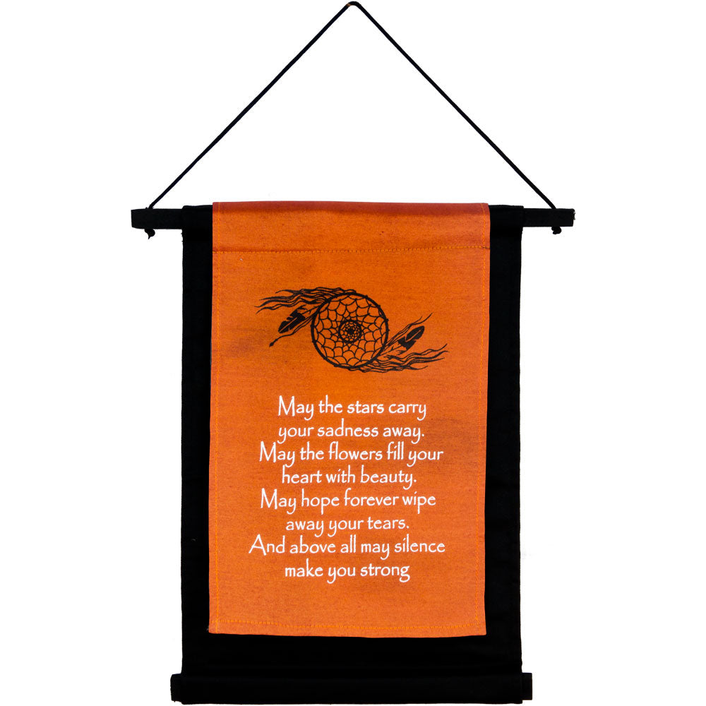 MAY THE STARS INSPIRATIONAL BANNER WALL HANGING