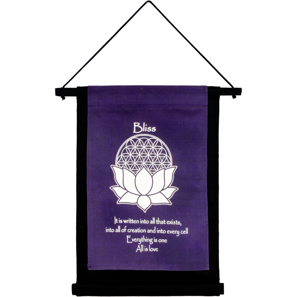 BLISS INSPIRATIONAL BANNER WALL HANGING