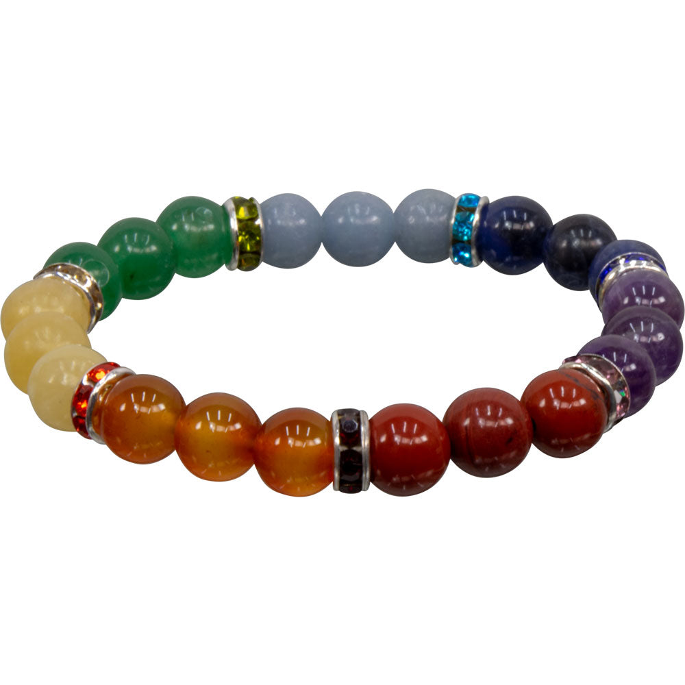 CHAKRA WITH SPACER HEALING BRACELET