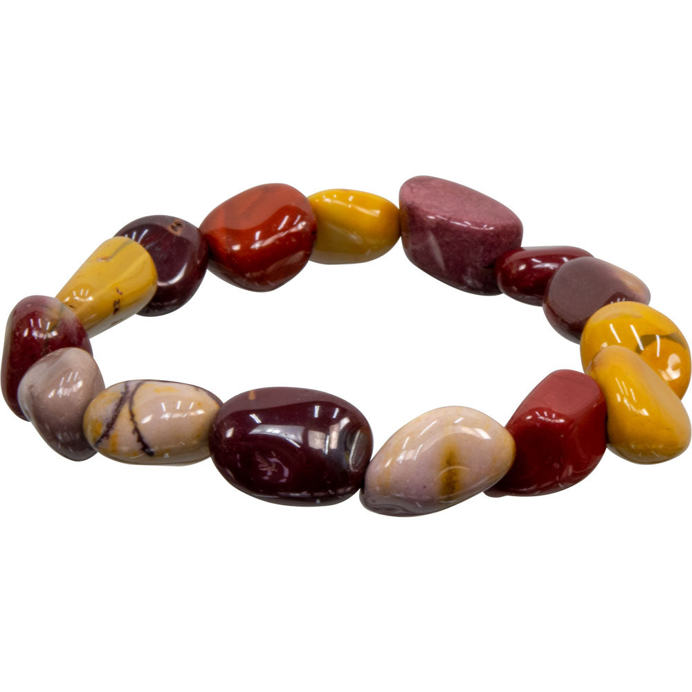 MOOKAITE HEALING TUMBLED STONE BRACELET
