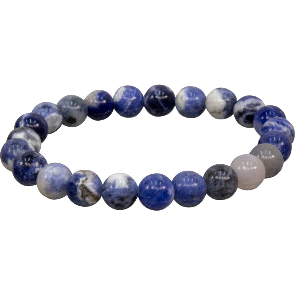 SODALITE HEALING TUMBLED STONE BRACELET