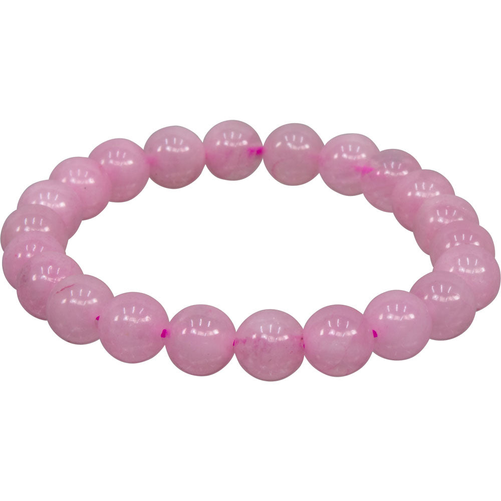 ROSE QUARTZ HEALING STONE BRACELET
