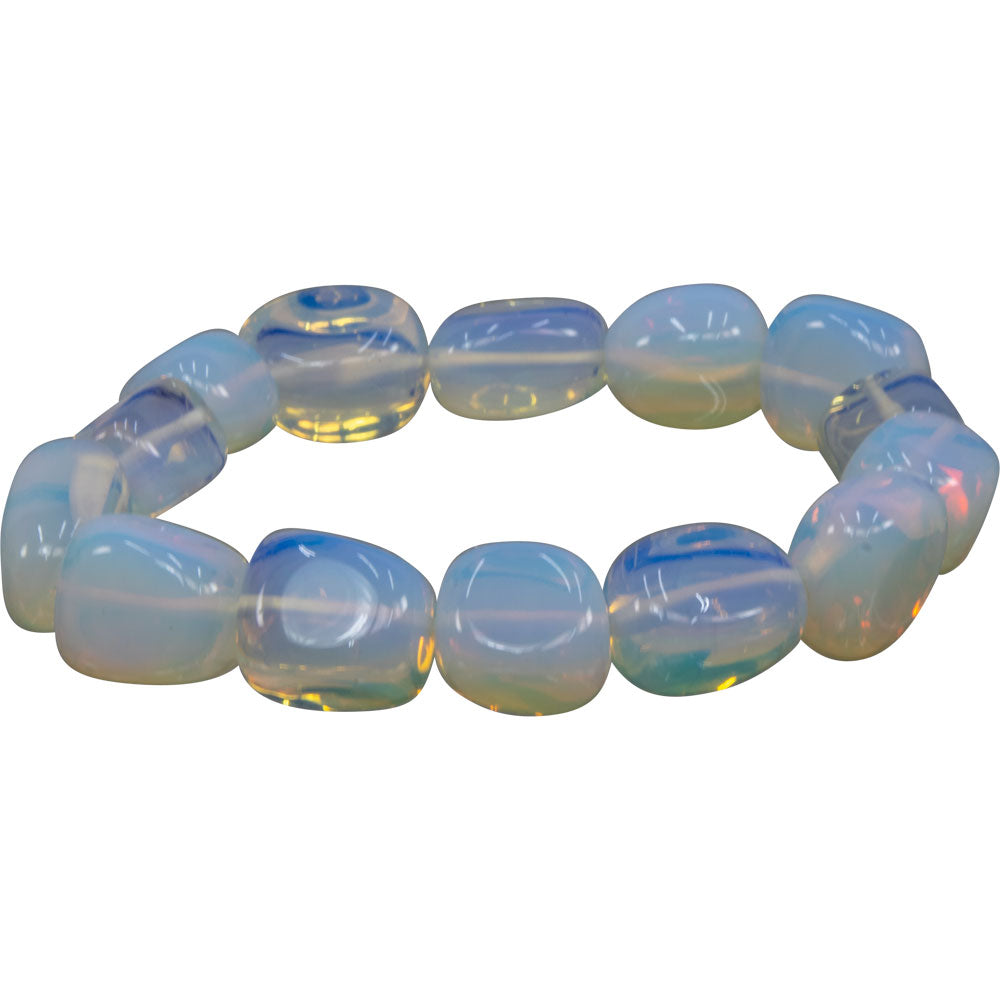 OPALITE HEALING TUMBLED STONE BRACELET
