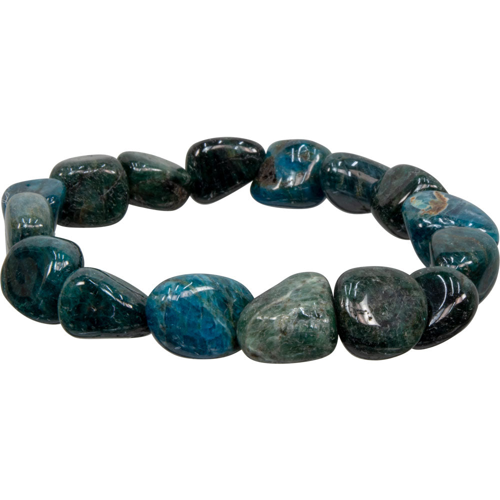 APATITE HEALING TUMBLED STONE BRACELET