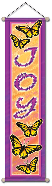JOY  AFFIRMATION BANNER WALL HANGING