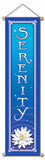 SERENITY AFFIRMATION BANNER WALL HANGING