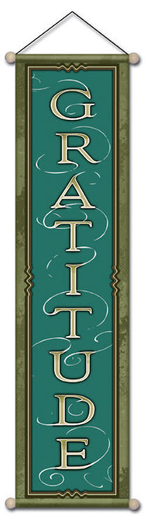 GRATITUDE  AFFIRMATION BANNER WALL HANGING