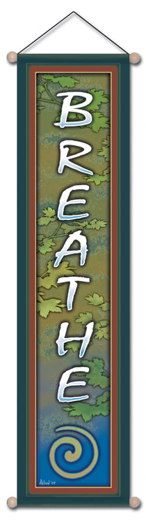 AFFIRMATION BANNER BREATHE WALL HANGING