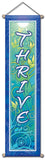 THRIVE AFFIRMATION BANNER WALL HANGING