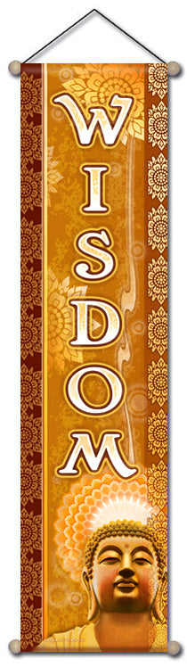 WISDOM AFFIRMATION BANNER WALL HANGING