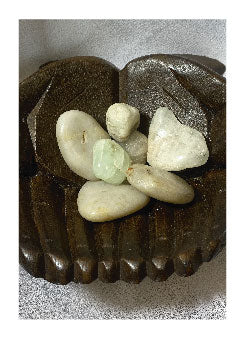 AQUAMARINE HEALING TUMBLED STONE PIC
