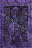 CELTIC ANGEL TAPESTRY PURPLE