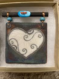 RAKU DREAMCATCHER TILE