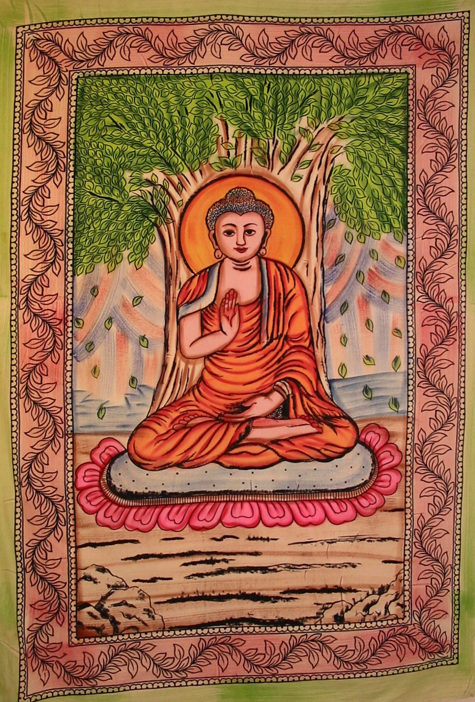 BUDDHA THE ENLIGHTENED ONE TAPESTRY MUTLI
