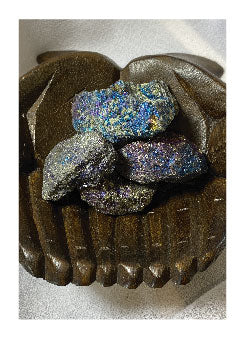 CHALCOPYRITE HEALING TUMBLED STONE