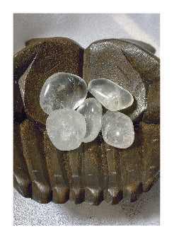 CLEAR QUARTZ HEALING TUMBLED STONE