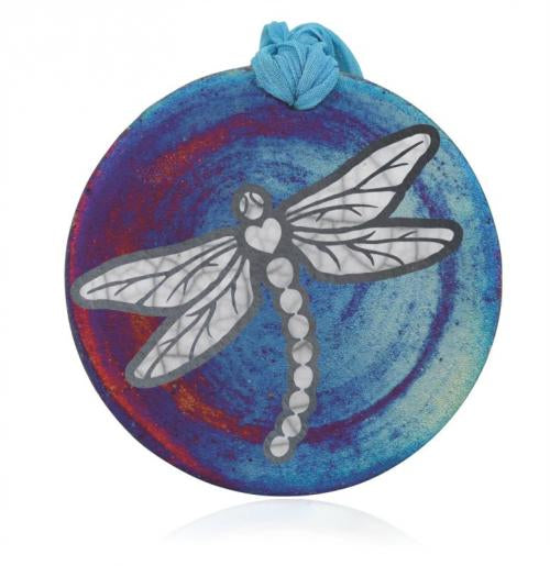 RAKU SILHOUETTE MEDALLION ORNAMENT