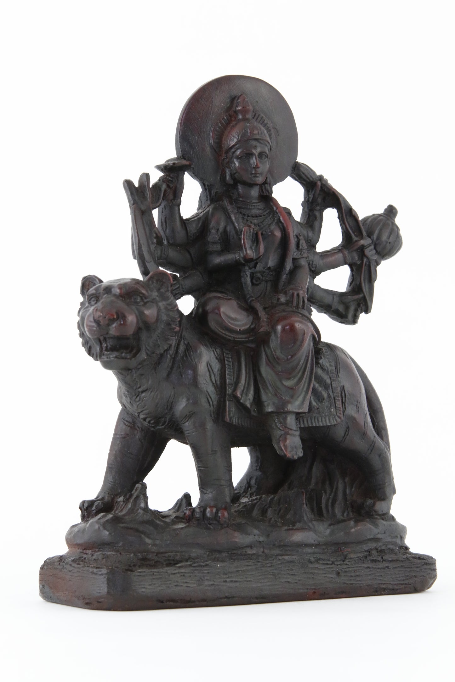 GODDESS DURGA AURA STATUE DARK SIDE VIEW