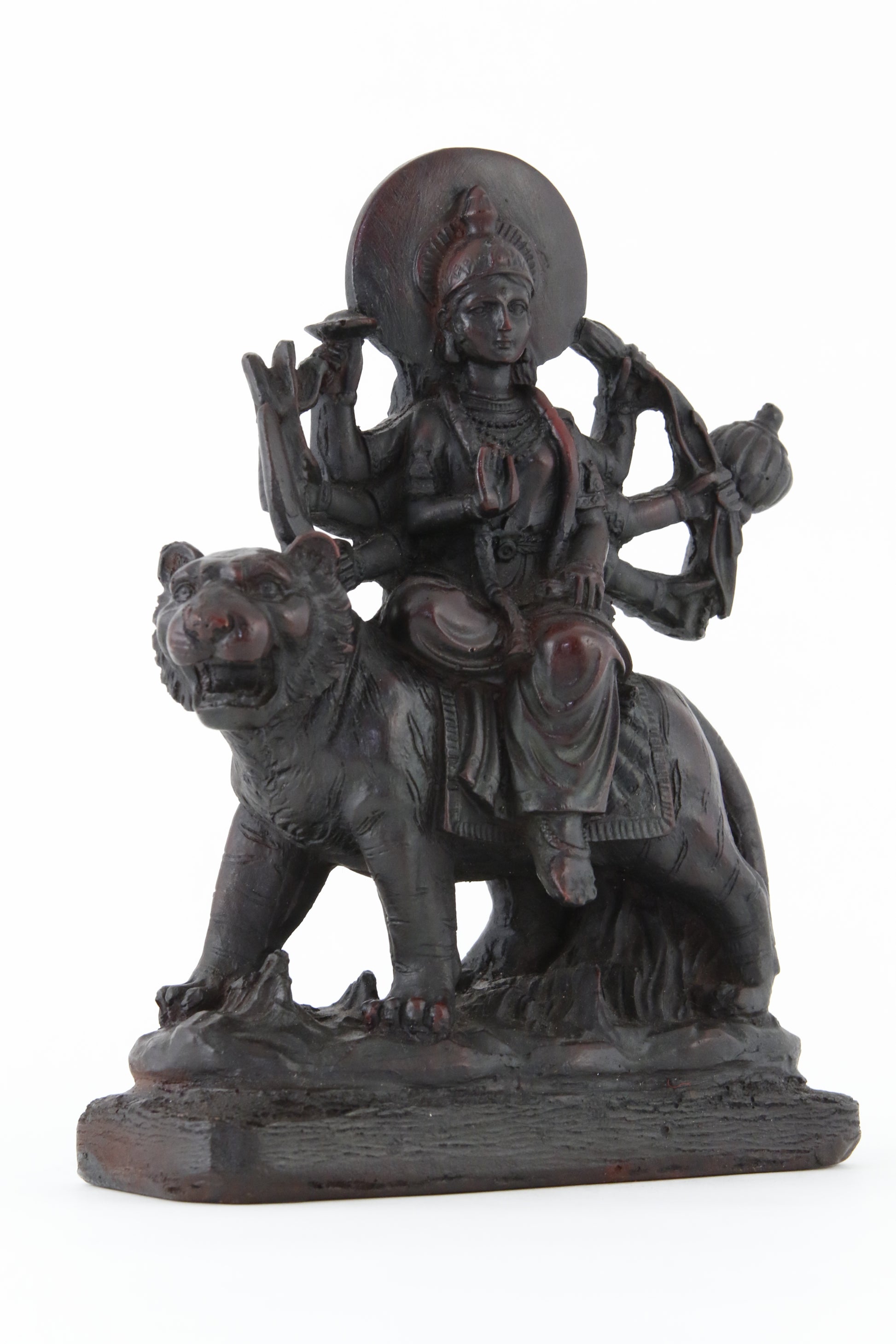 GODDESS DURGA AURA STATUE DARK SIDE VIEW