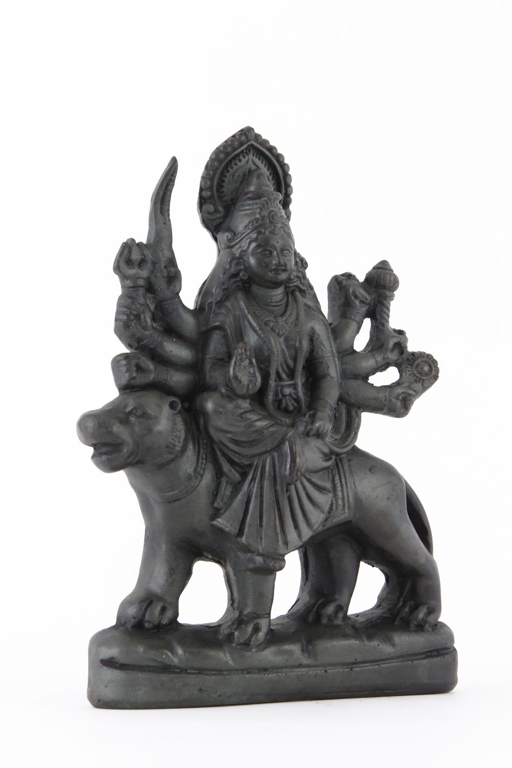 GODDESS DURGA STATUE DARK SIDE VIEW