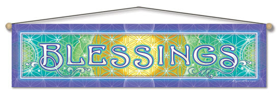 BLESSINGS ENTRY WAY AFFIRMATION BANNER