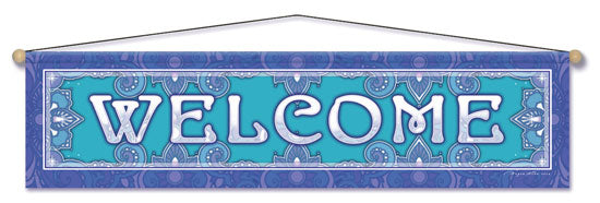 WELCOME ENTRY WAY AFFIRMATION BANNER