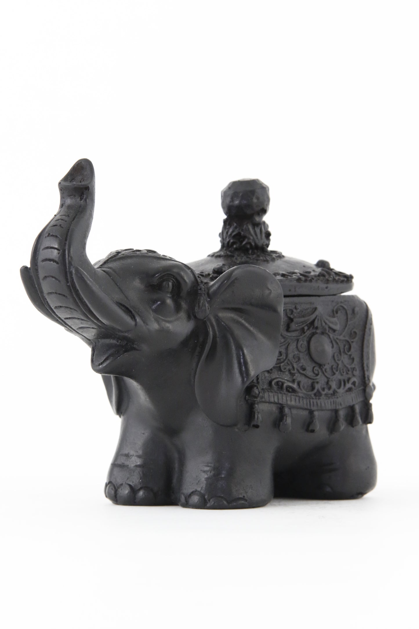 ELEPHANT BOX STATUE RECTANGLE DARK SIDE 2 VIEW