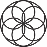 SILHOUETTE DREAMCATCHER JAR FLOWER OF LIFE