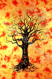 FALL TREE OF LIFE TAPESTRY ORANGE