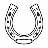 SILHOUETTE DREAMCATCHER JAR HORSE SHOE