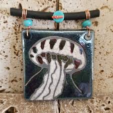 RAKU DREAMCATCHER TILE