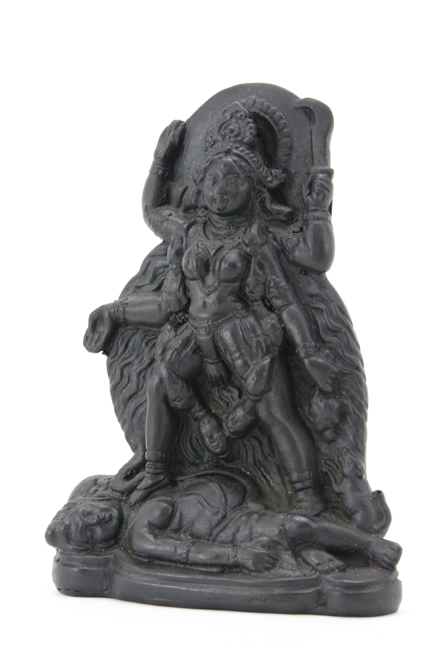 GODDESS KALI STANDING STATUE DARK SIDE VIEW