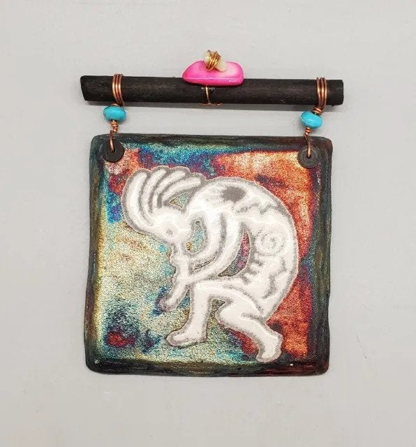 RAKU DREAMCATCHER TILE