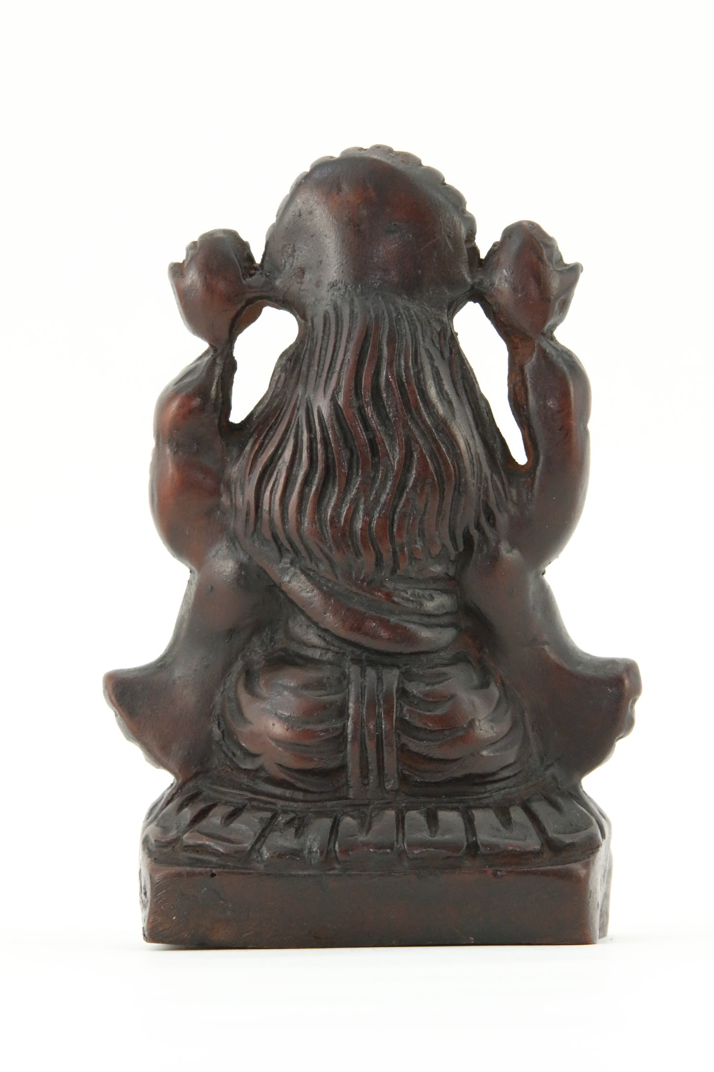 GODDESS LAKSHMI STATUE DARK BACK VIEW