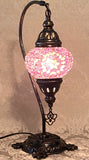 CAMEL NECK TABLE LAMP DB2 LAVENDER