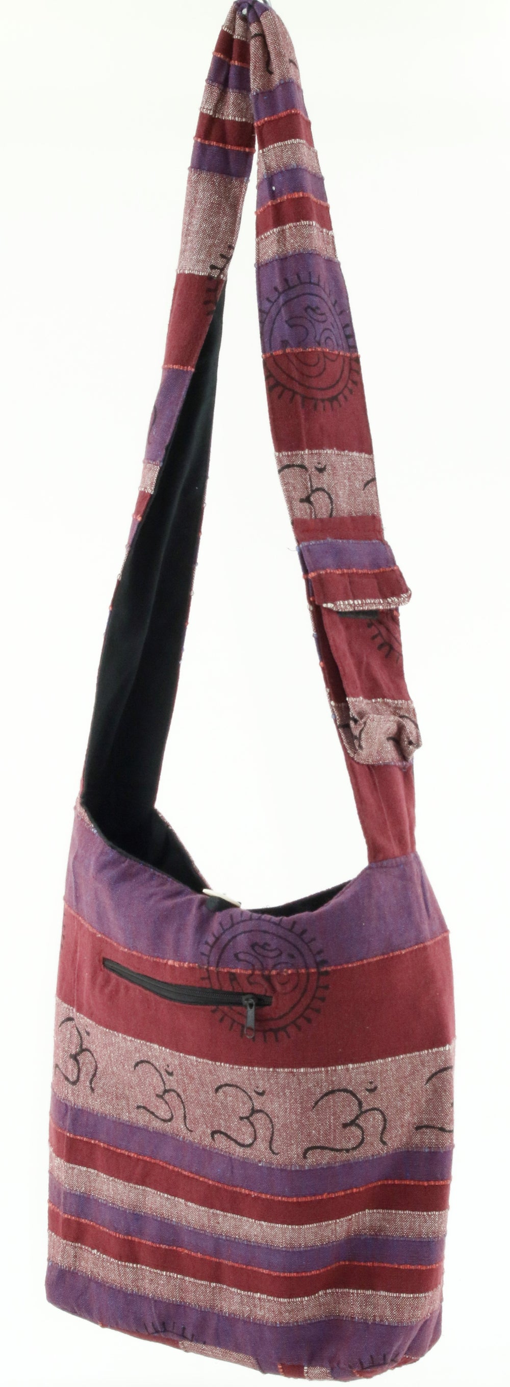 OM SYMBOL BAG PUPRLE