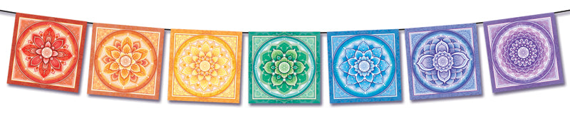 CHAKRA PRANA DECORATIVE FLAG STRINGS