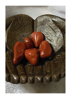 RED JASPER HEALING TUMBLED STONE