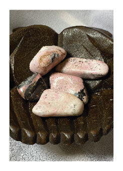 RHODONITE HEALING TUMBLED STONE