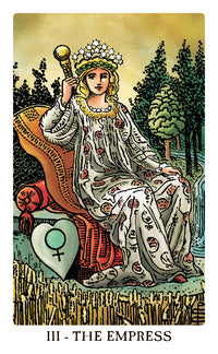 Radiant Wise Spirit Tarot Mini The Empress