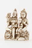 SHIVA FAMILY STATUE OFF-WHITE SIDE VIEW