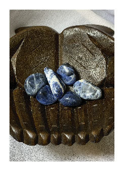 SODALITE HEALING TUMBLED STONE