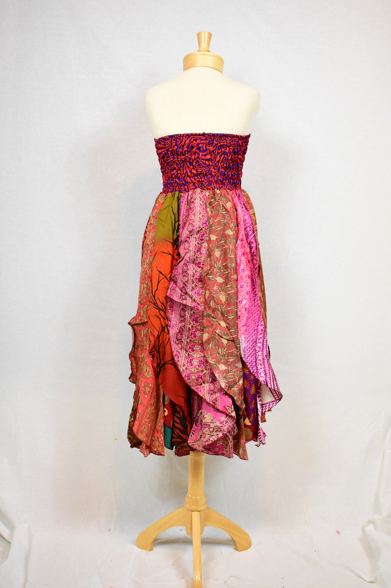 Fairy Dress Ruffle Skirt 4 Back View