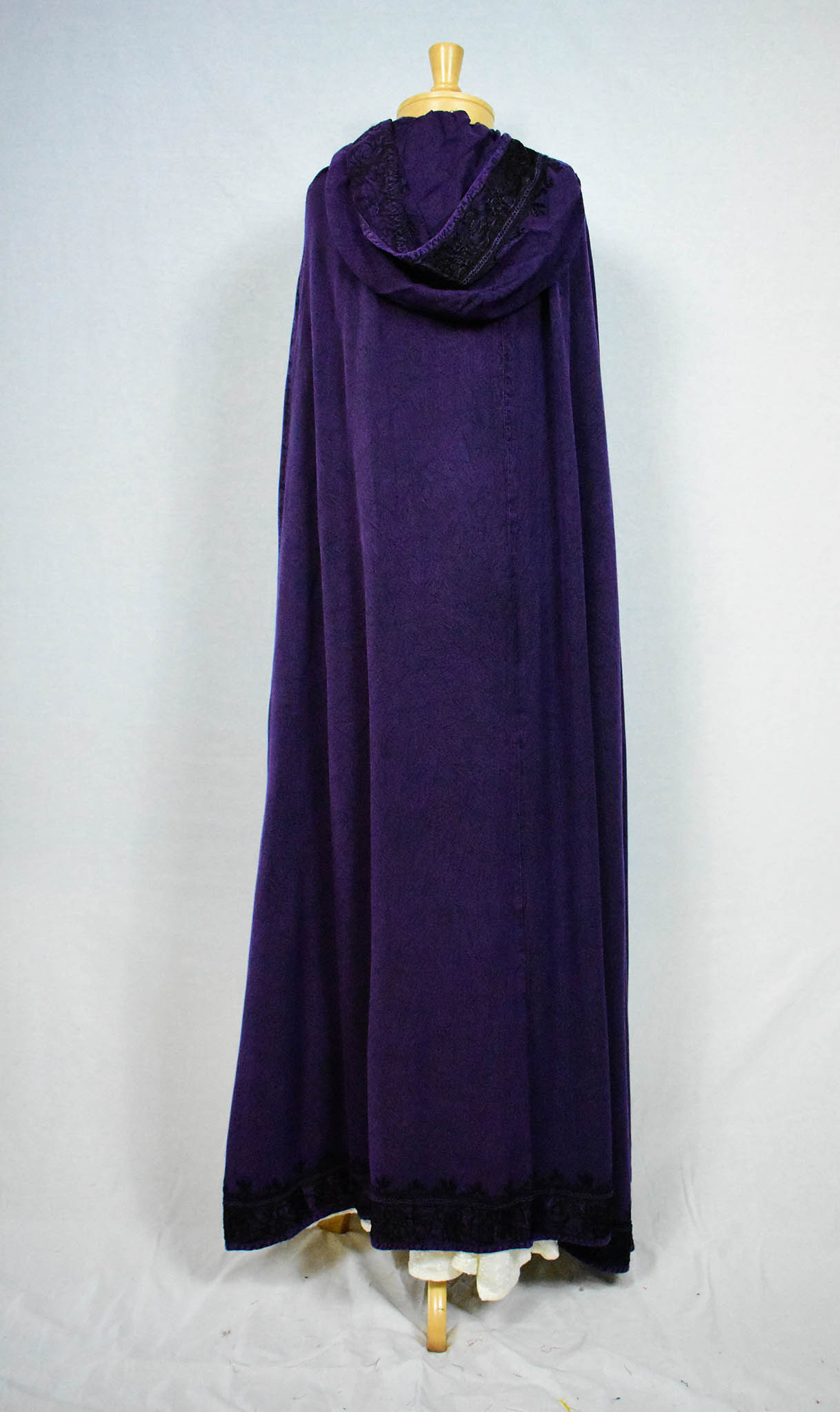 Magic Rayon Cloak Dark Blue S/M Back view