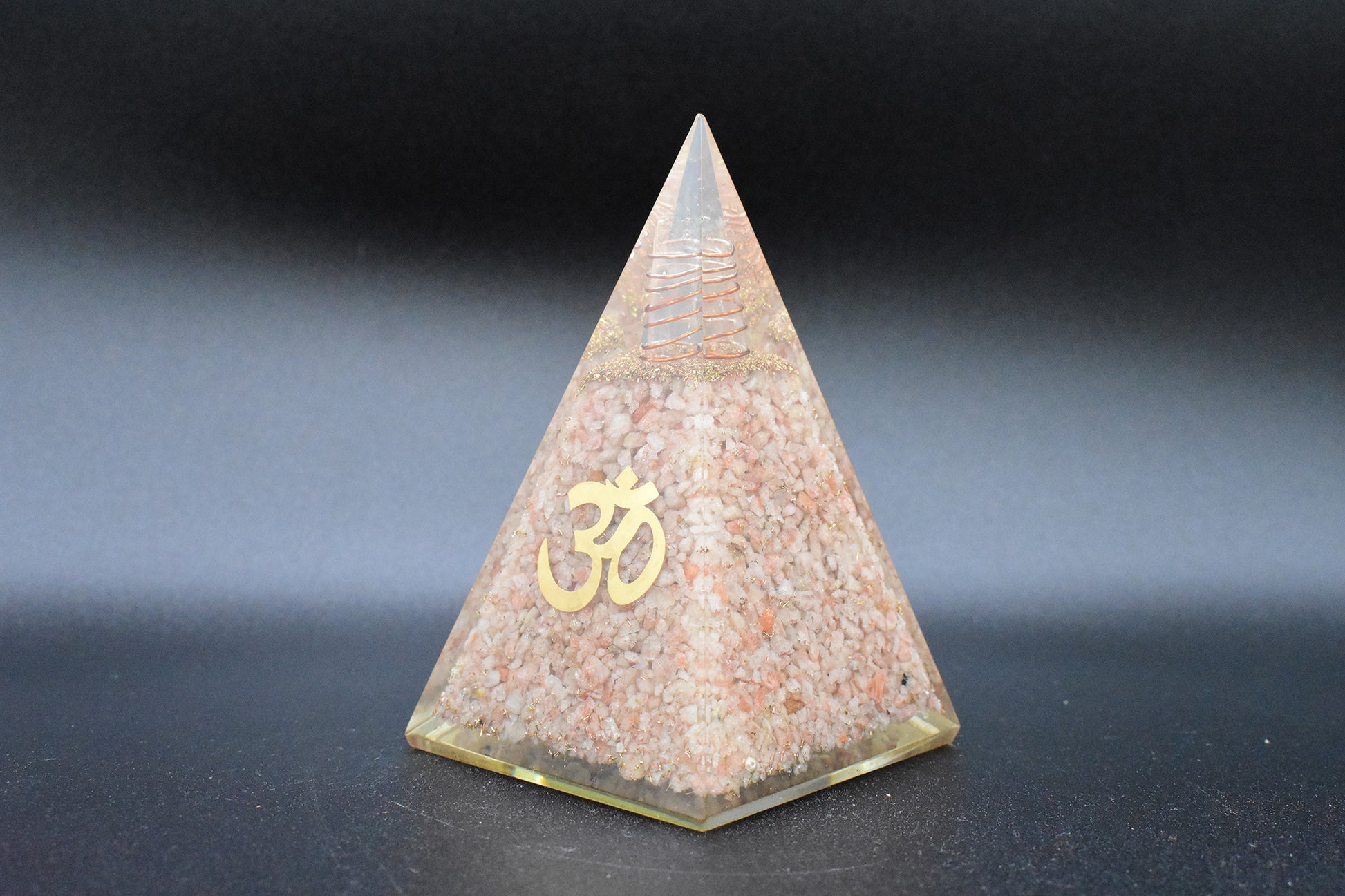 Sunstone Large Pyramid OM Symbol