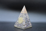 Fluorite Large Pyramid Sacred Geometry Symbol