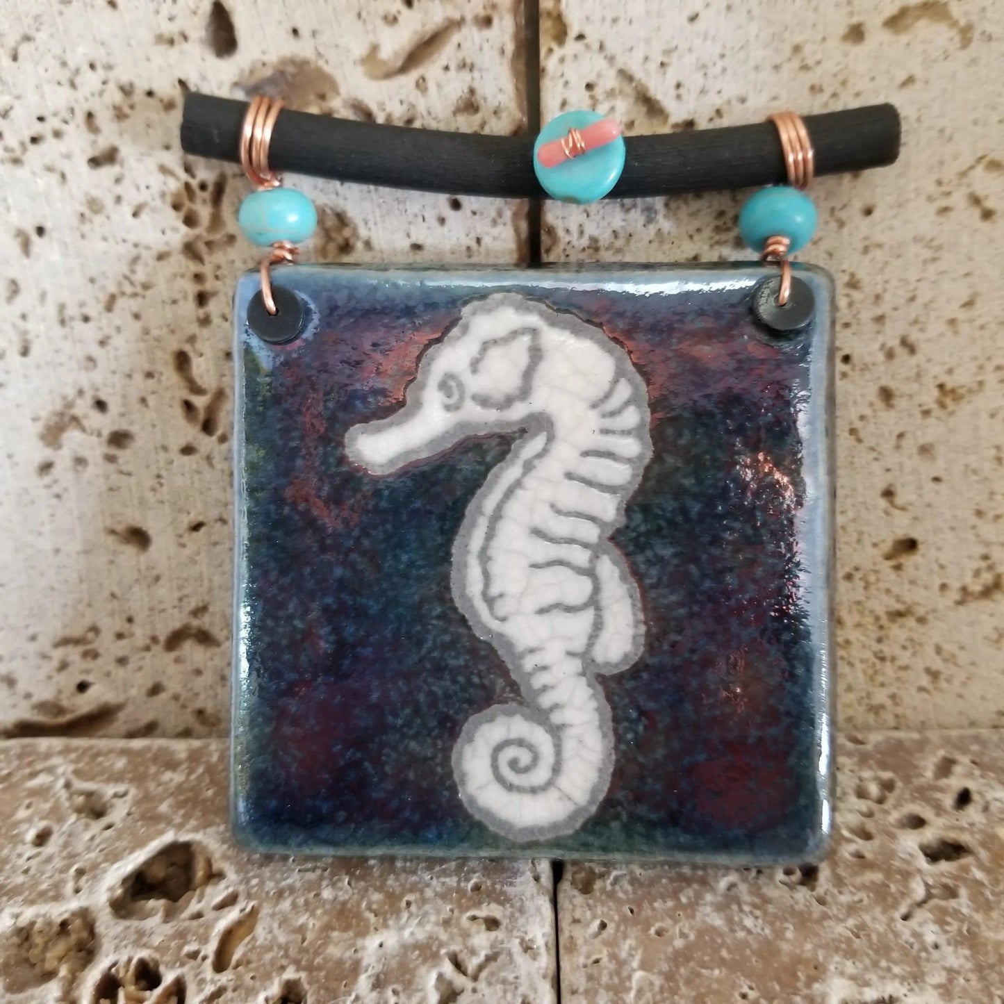 RAKU DREAMCATCHER TILE