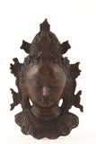 TARA WALL MOUNT STATUE DARK LARGE FRONT VIEW