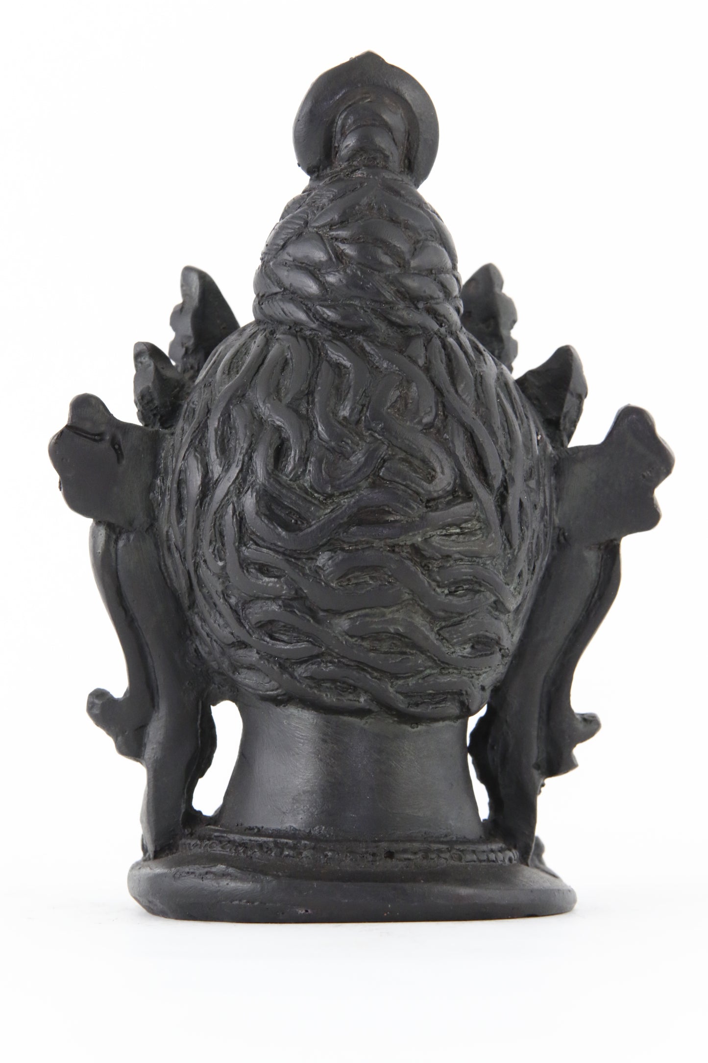 TARA HEAD STATUE DARK BACK VIEW